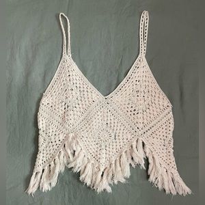 ✨HP✨American Eagle Crochet Top